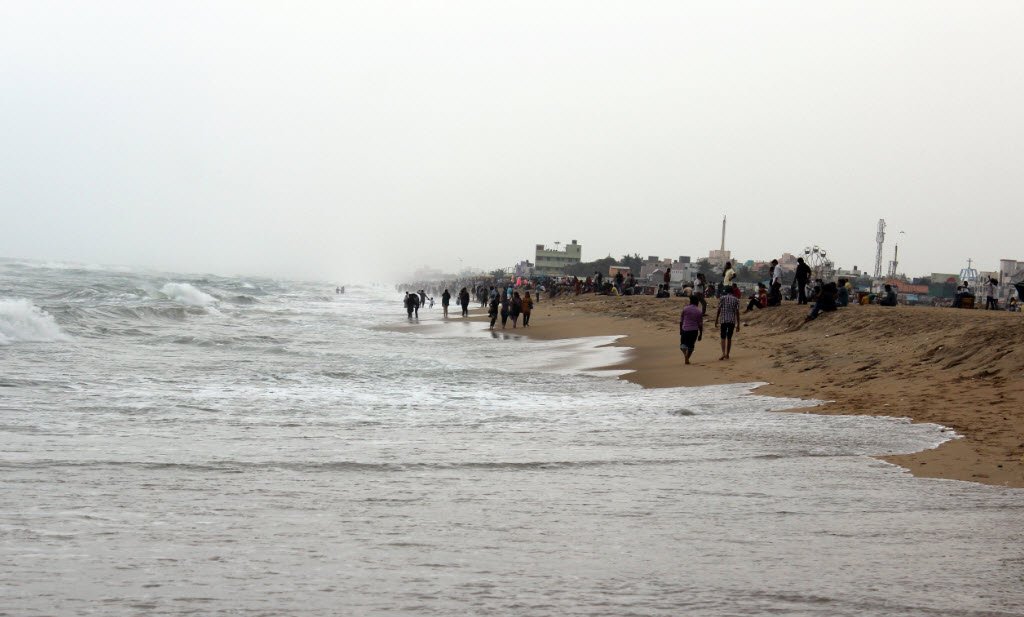 Edward Elliot's Beach, Tamil Nadu, India